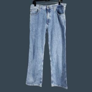 Women's Tommy Jeans Betsy Mid Rise Denim Pants Size 33 X 32 Light Blue